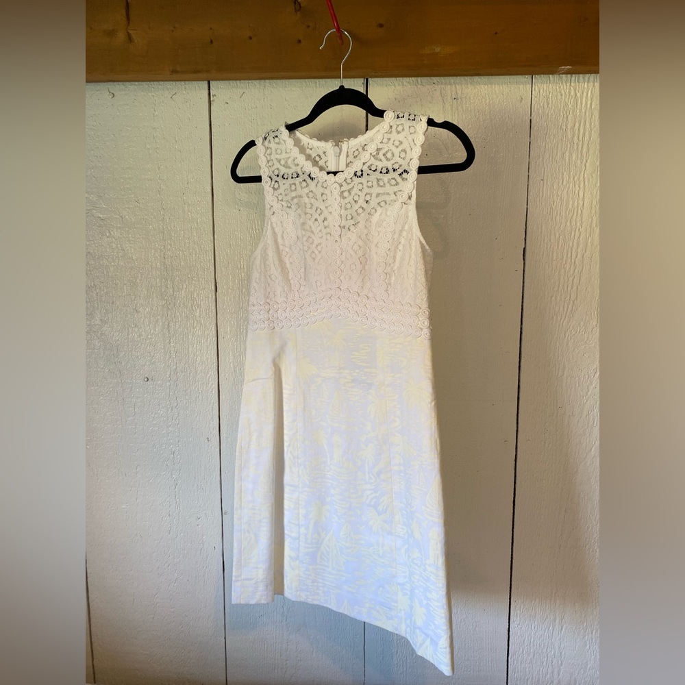NWT White Lilly Pulitzer Dress